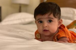 KGF Actor Yash and Radhika Pandit's daughter baby YR has a name now