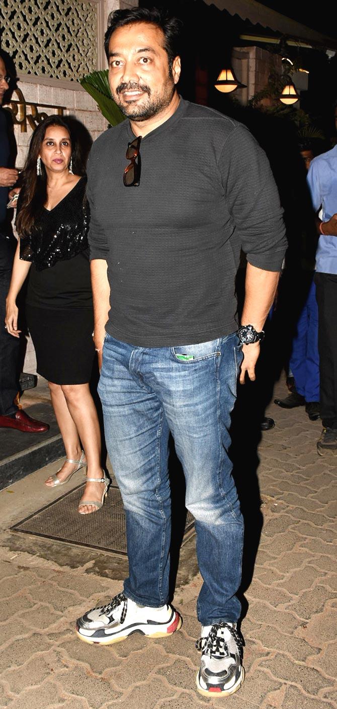 Anurag Kashyap, who gave us the film Manmarziyaan, also graced the restaurant launch party. 