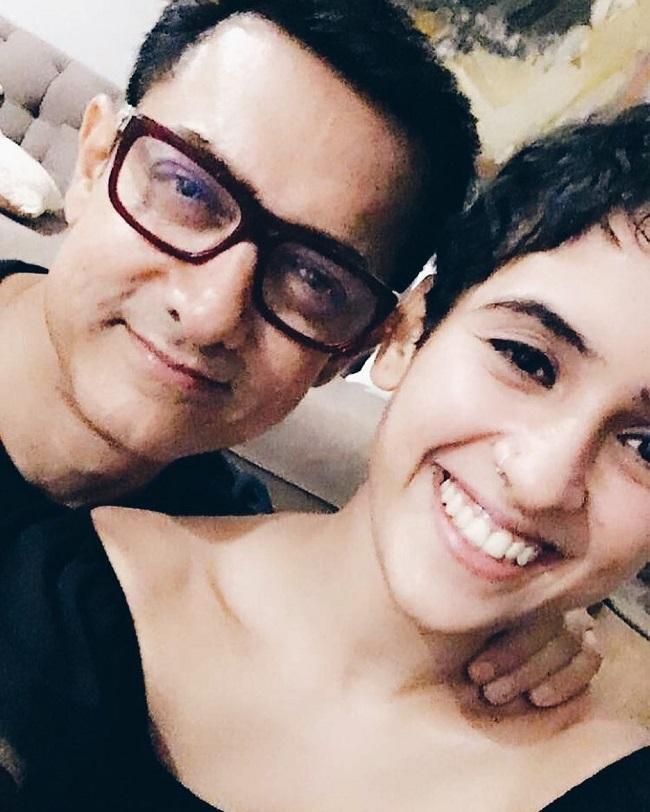 Born on February 25, 1992, Sanya Malhotra was born and raised in Delhi. The Dangal actress studied at Ryan International School, Mayur Vihar, Delhi, and graduated from Gargi College of Delhi University. (All photos/Sanya Malhotra's official Instagram account)
In picture: Sanya Malhotra with her Dangal co-star Aamir Khan.
