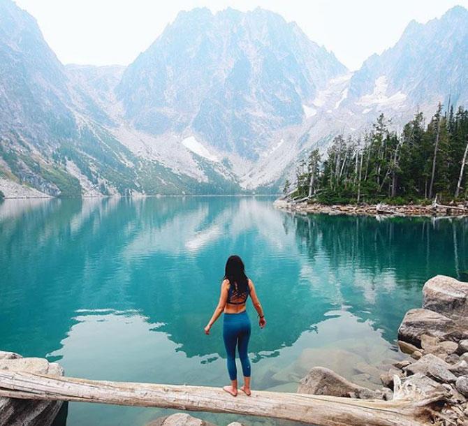 Annie Jensen is a Holistic Nutritionist from Pacific North West. Her Instagram account has stunning pictures of mountains and hiking. (Pic courtesy/Annie Jensen)