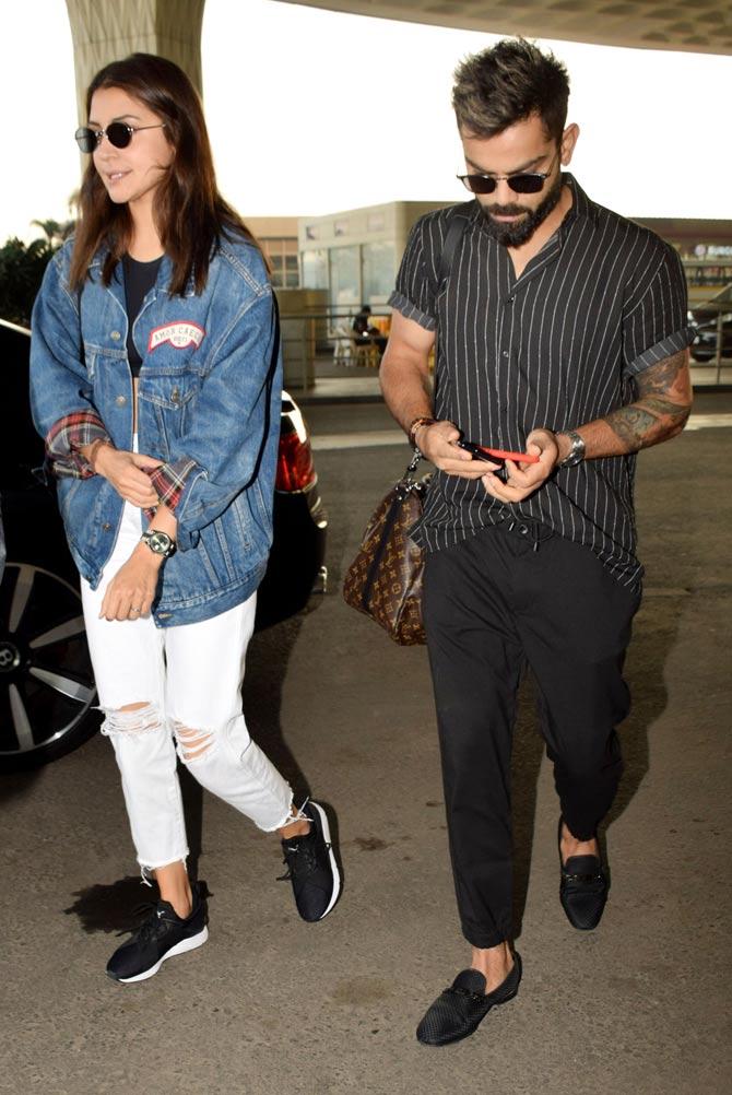 In all probability, Virat Kohli and Anushka Sharma have left the city for a quick holiday before Virat Kohli becomes busy with the IPL, starting on March 23.