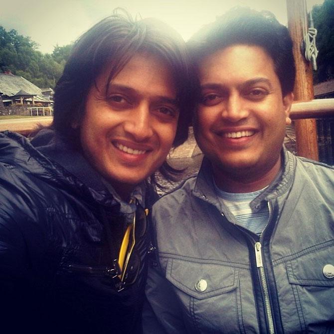 After Vilasrao Deshmukh got busy in state politics, Amit Deshmukh started overseeing the sugar cooperatives and the schools and colleges run by Deshmukh's Manjra charitable trust in Latur.
In picture: Amit Deshmukh with his brother Riteish Deshmukh.
