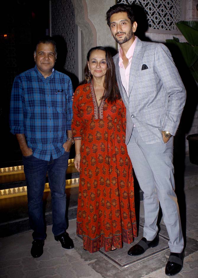 Raj Nayak, Soni Razdan and Shaad Randhawa were snapped at the restaurant launch held in the city. 