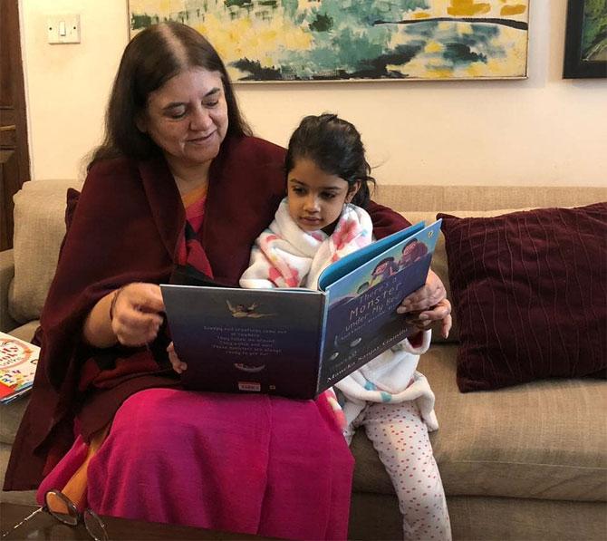Maneka Gandhi founded the Rashtriya Sanjay Manch. The party primarily focused on youth empowerment and employment. It won four out of five seats in the elections in Andhra Pradesh.