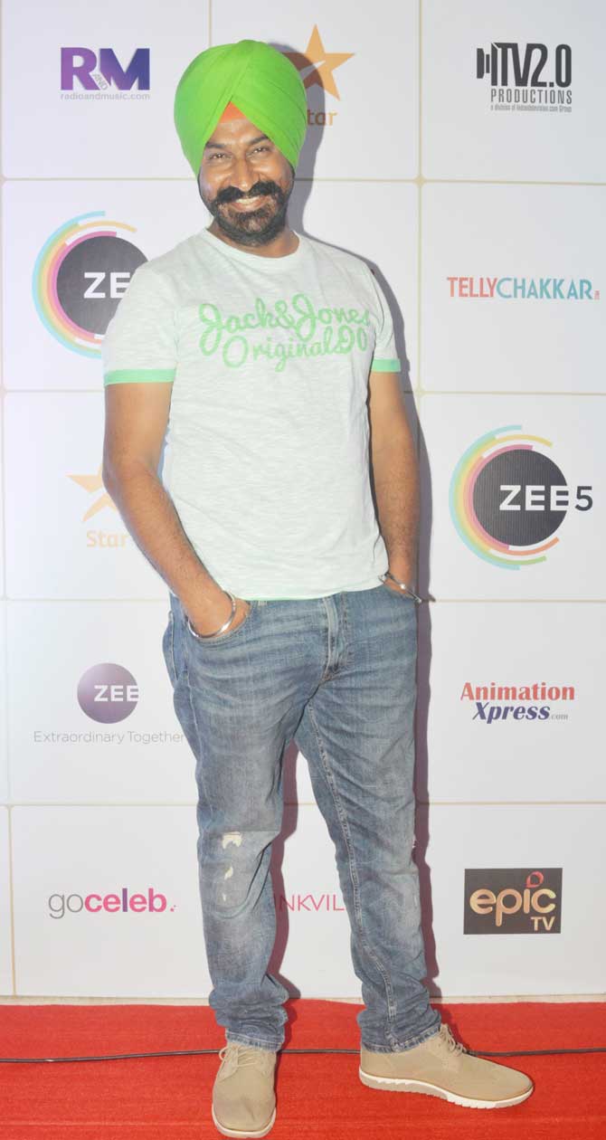 Taarak Mehta Ka Ooltah Chashmah's actor Gurucharan Singh, who plays the character of Sodhi in the series, also attended the award function.