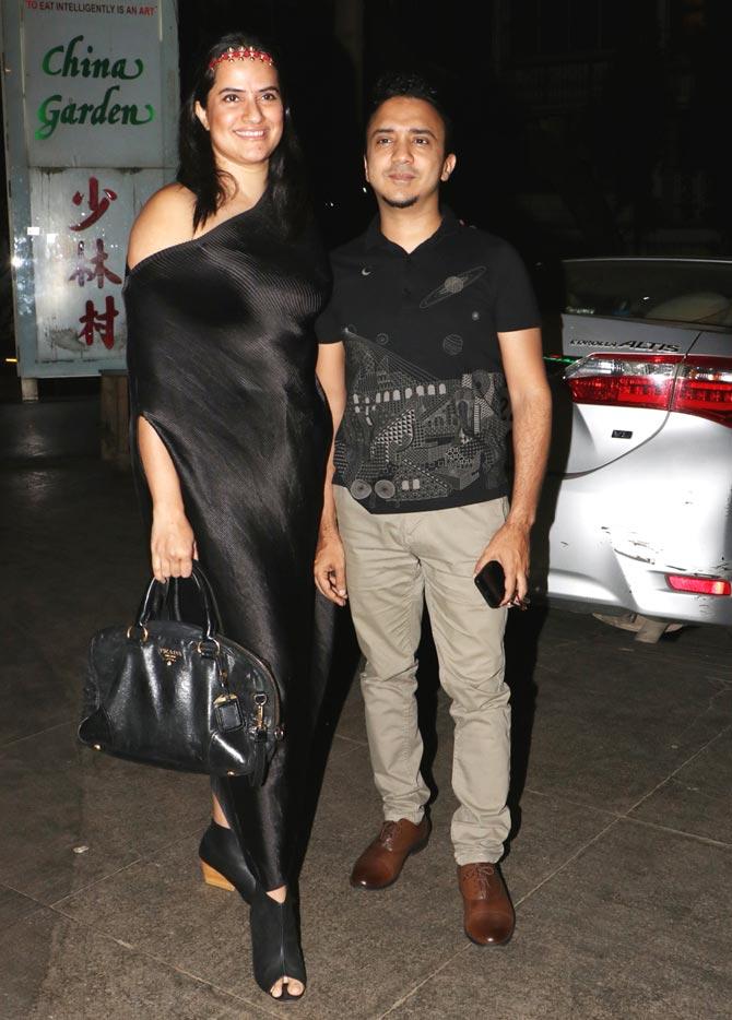 Sona Mohapatra and Ram Sampath also attended the bash.