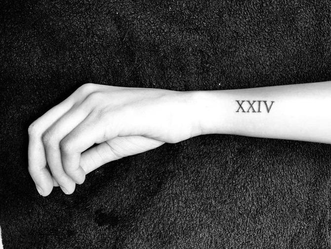 260 Best Roman Numeral Tattoos 2023 Font Styles  Numbers Designs
