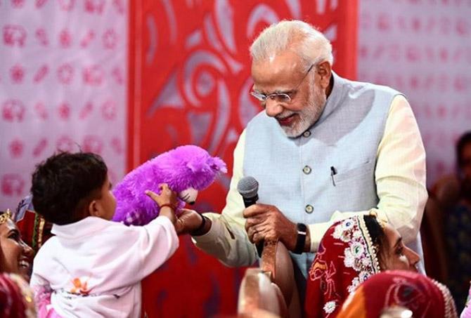 These cute pictures prove Narendra Modi is every child s favourite