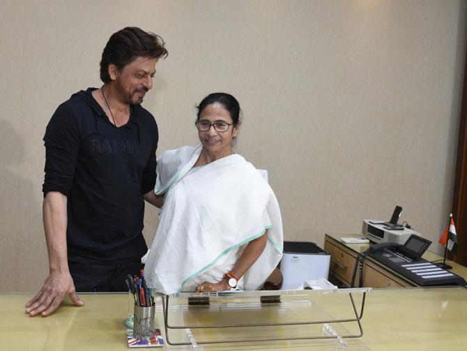Shah Rukh Khan even celebrated Raksha Bandhan with Mamata Banerjee in 2014