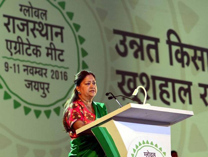 Raje in the year 2014, introduced another scheme, Bhamashah Yojana, to empower women in Rajasthan. The scheme was introduced to transfer financial and non-financial benefits of government schemes directly to women recipients in a transparent way. The scheme was named after a famous minister, financier, and general Bhamashah during Maharana Pratap's regime.