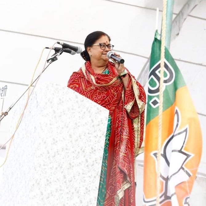 While she was basking in the success of political journey, Raje experienced the first failure in the 2008 Rajasthan Assembly Election. However, that did not stop her from achieving her ambitions in Politics. She came back to power with a bang.