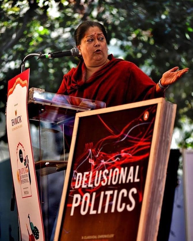 Following the failure in the election, Raje reinvented herself and reorganised the cadre. She even went on a 105-day yatra covering the distance of 13,012 KM.