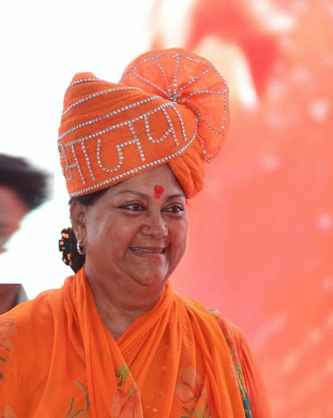 Bharatiya Janata Party leader Vasundhara Raje had a strong inclination towards politics since childhood. During her tenure as chief minister of Rajasthan, Vasundhara Raje worked towards empowerment of women. She introduced schemes such as mid-day meal for mothers, insurance schemes for women, transportation vouchers for girl students and skills training for workers in the state.