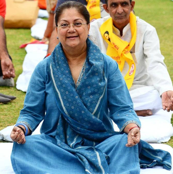 Raje became the Member of Parliament for the first time by defeating Shiv Narain of the Congress in 1989 General election. She became Member of the Legislative Assembly thrice, and Member of the Lok Sabha 5 times