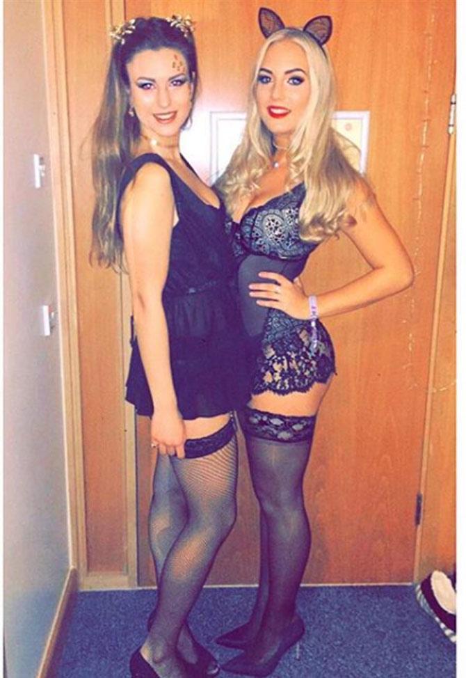 Sam Curran's girlfriend posted this picture from another party. She captioned, 
