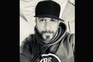 AJ McLean 'weds' wife again for music video