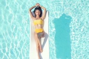 Deanne Panday's daughter Alanna flaunts her curves in a yellow bikini