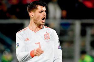 Euro 2020 Qualifiers: Alvaro Morata double gives Spain victory over Mal