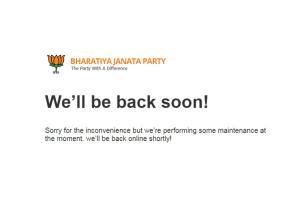 BJP website hacked, taken offline; Congress offers help