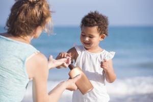Five ways to keep your baby's skin soft and supple this summer