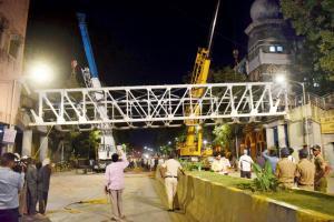 CST foot overbridge collapse: Pulled up engineers blame contractor