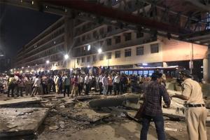 Mumbai: 'Kasab bridge' in CST collapses; 4 dead, 34 injured