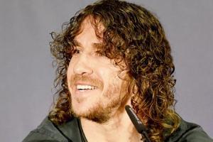 Spanish football legend Carles Puyol attends PSL final