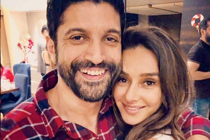 Farhan Akhtar and Shibani Dandekar