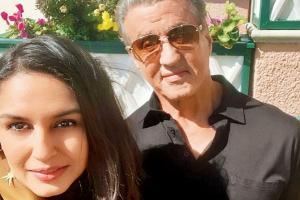 When Huma Qureshi met Rocky aka Sylvester Stallone