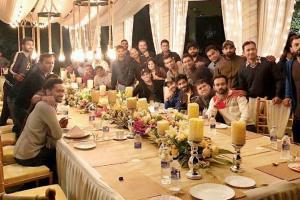 MS Dhoni hosts dinner for Team India at his palatial Ranchi house