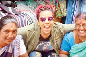 Pragya Pallavi in a still from the video for Girls You Rule