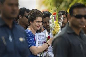 Priyanka Gandhi: Modi hugged everyone, but didn't hug his own people