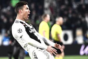 Twitter reacts as Ronaldo nets hat trick to send Juve into CL quarters