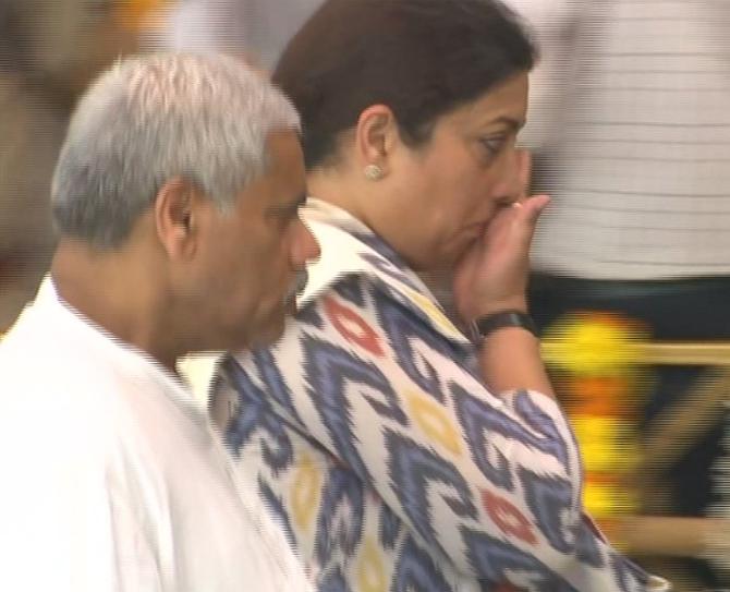 SMRITI crying