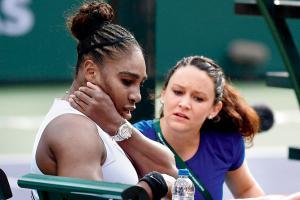 Dizzy Serena Williams retires due to viral illness