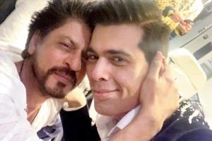 Karan Johar's selfie with Shah Rukh Khan quells rumours of rift
