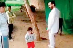 This video of Taimur taking a tour of Pataudi village is going viral