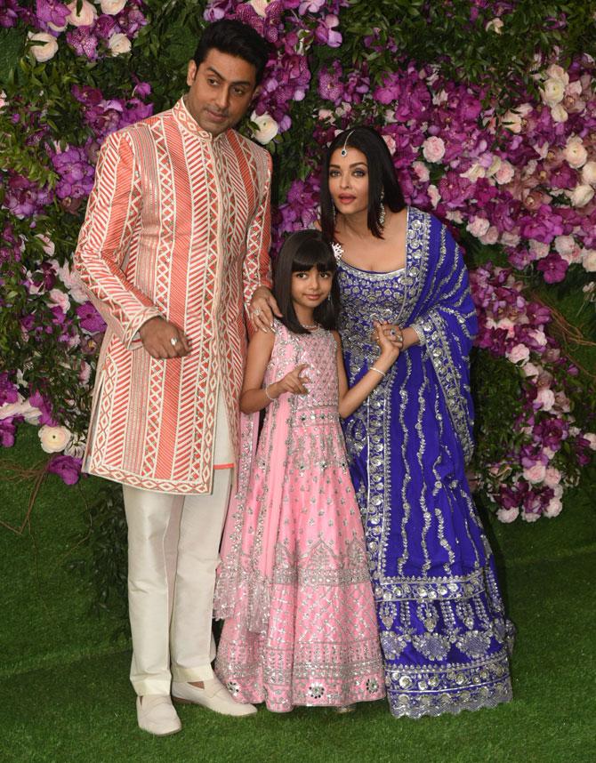 Abhishek Bachchan Aishwarya Rai Bachchan and Aaradhya Bachchan