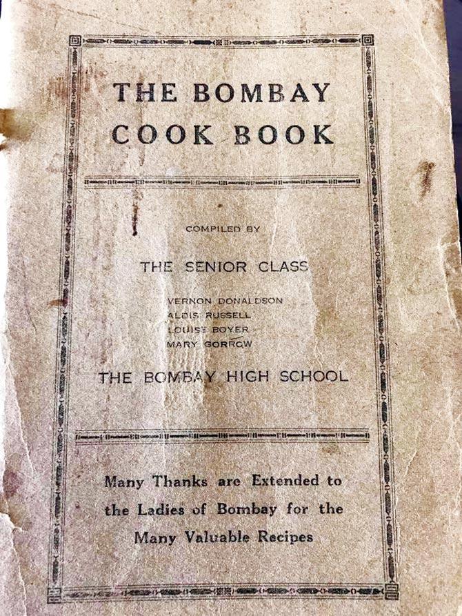 A copy of the age-old recipe book