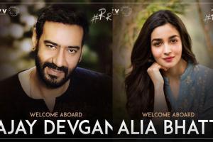 Ajay Devgn and Alia Bhatt to be seen in SS Rajamouli's RRR