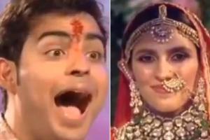 Watch Video: Akash's jaw-dropping reaction on seeing his bride Shloka