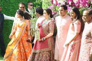 Akash Ambani-Shloka Mehta wedding: High profile guests attend