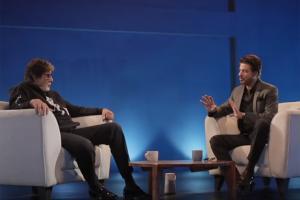 Watch this video: Big B and Shah Rukh Khan in Badla Unplugged