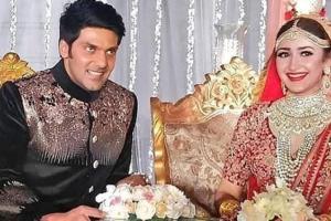 Sayyeshaa and Arya get hitched, see inside photos and videos
