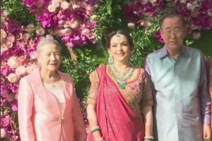 Ban Ki-moon, Tony Blair among VIP guests at Akash, Shloka's wedding