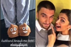 Ranveer gifted Deepika these slippers and her reaction is too cute