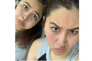 Angry birds! Jwala Gutta, sister can't smile after waking up early