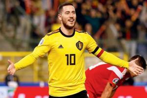 Belgium roar to 3-1 win over Russia in Euro 2020 qualifier