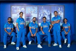 Indian cricket team unveils new jersey for World Cup 2019