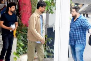 Irrfan Khan back into work mode; spotted at a producer's office in Khar